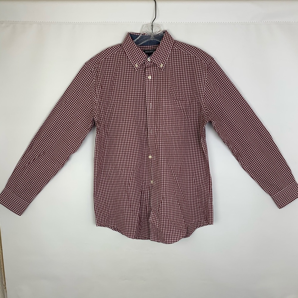Mix & NY Button Up Dress Shirt Size Small